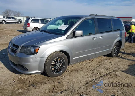 2016 Dodge Grand Caravan R/T from USA, damaged, VIN 2C4RDGEG3GR325803